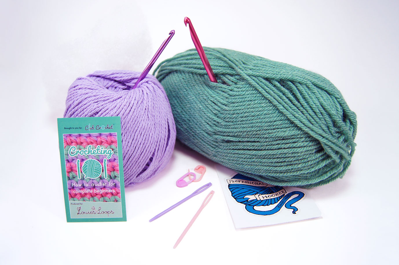 Crocheting 101 – Starter Kit – Club Crochet